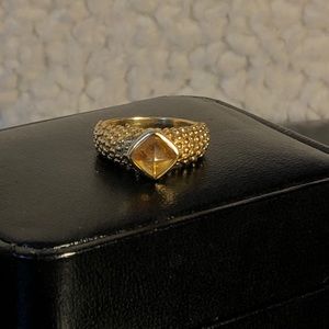 HOLD Authentic AYA 18kt Citrine Cabachon Ring💍